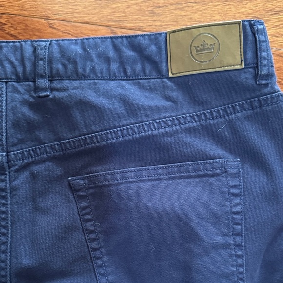 Peter Millar Men's Navy Wayfare Five-Pocket Pants 38 - Picture 4 of 4